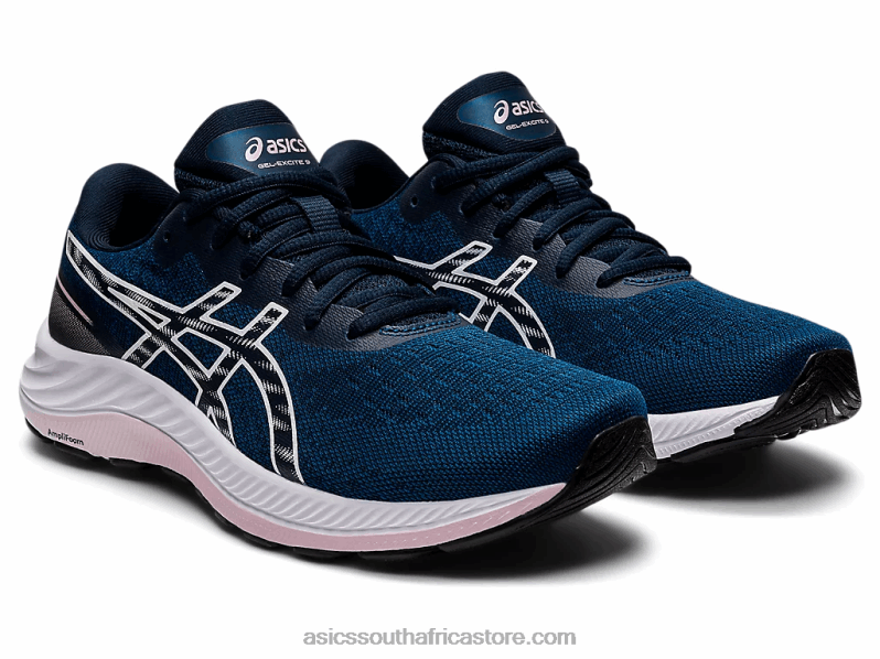 Women Asics Gel-Excite 9 LH4X03245 Mako Blue/White
