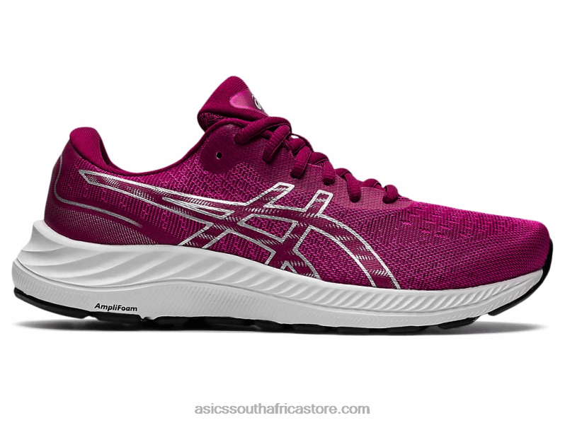 Women Asics Gel-Excite 9 LH4X03257 Fuchsia Red/Pure Silver