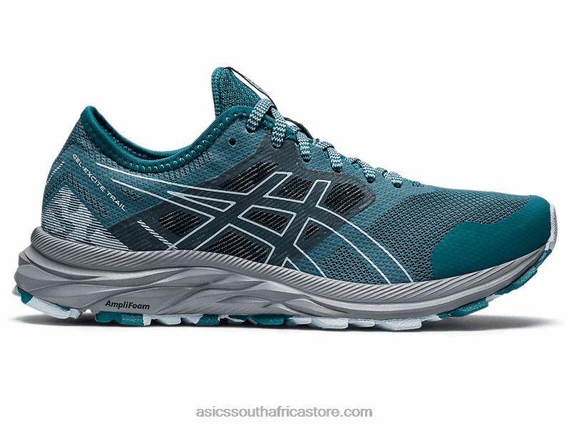 Women Asics Gel-Excite Trail LH4X02851 Misty Pine/Soft Sky