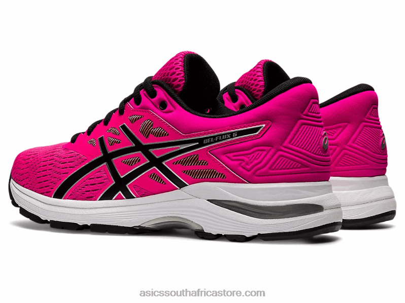 Women Asics Gel-Flux 5 LH4X02664 Pink Glo/Black