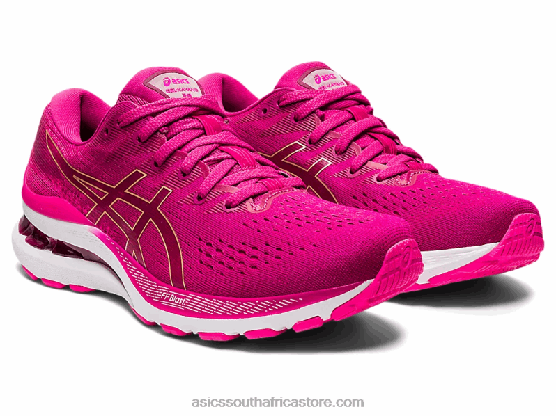Women Asics Gel-Kayano 28 LH4X03356 Fuchsia Red/Pink Glo