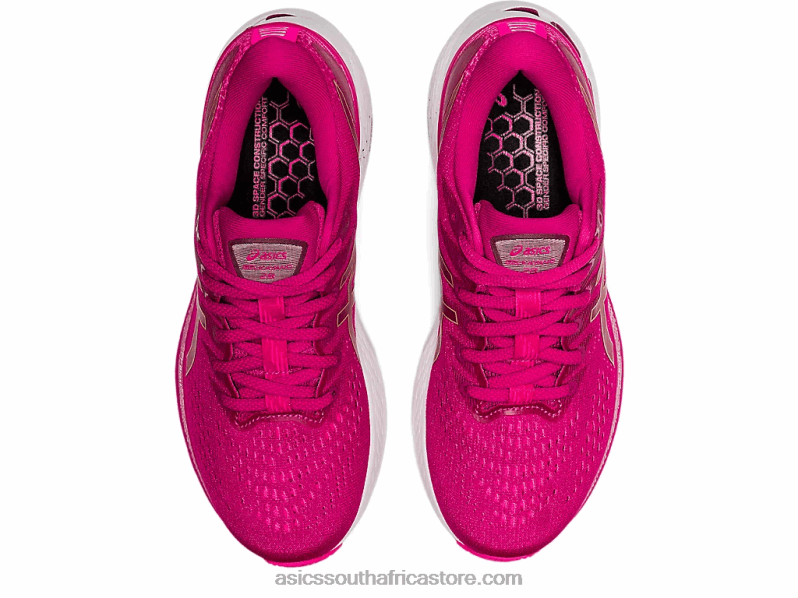 Women Asics Gel-Kayano 28 LH4X03356 Fuchsia Red/Pink Glo