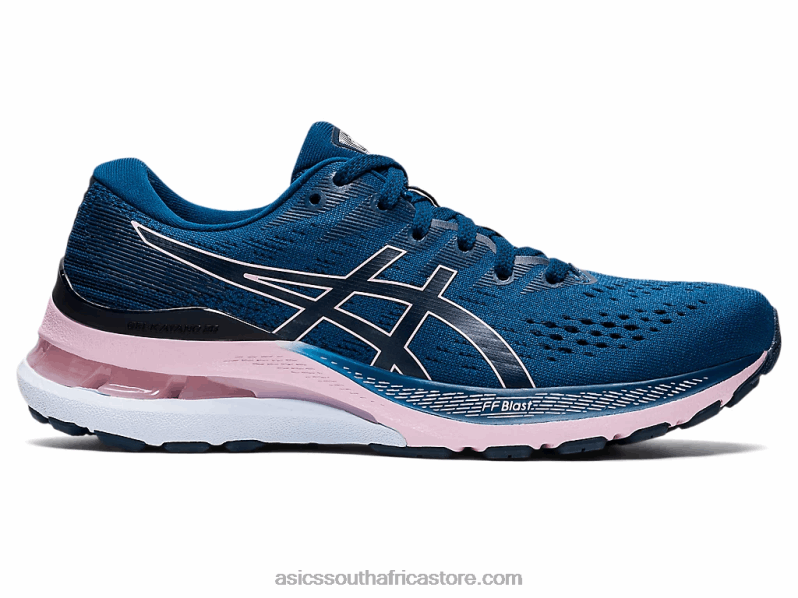 Women Asics Gel-Kayano 28 LH4X03537 Mako Blue/Barely Rose