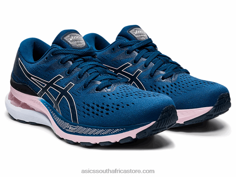 Women Asics Gel-Kayano 28 LH4X03537 Mako Blue/Barely Rose