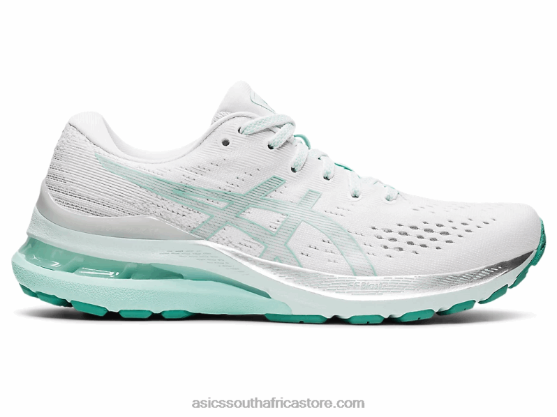 Women Asics Gel-Kayano 28 LH4X03538 White/Oasis Green