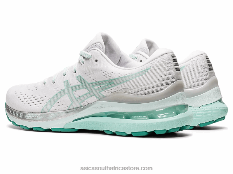 Women Asics Gel-Kayano 28 LH4X03538 White/Oasis Green