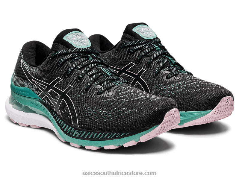 Women Asics Gel-Kayano 28 LH4X03575 Black/Sage