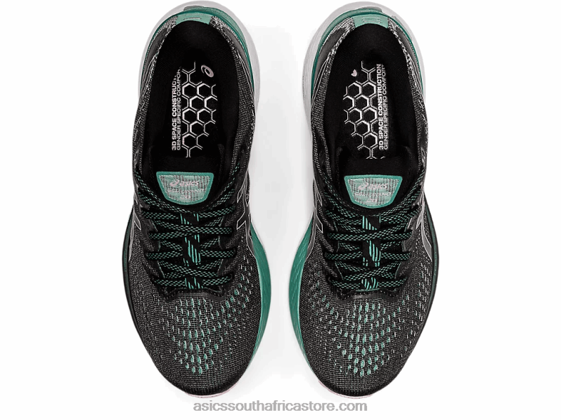 Women Asics Gel-Kayano 28 LH4X03575 Black/Sage