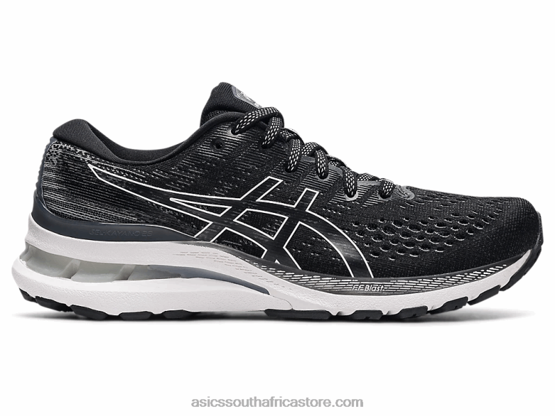 Women Asics Gel-Kayano 28 Wide LH4X03868 Black/White