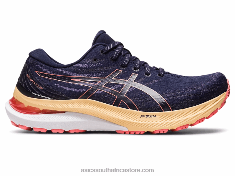 Women Asics Gel-Kayano 29 LH4X02400 Midnight/Papaya