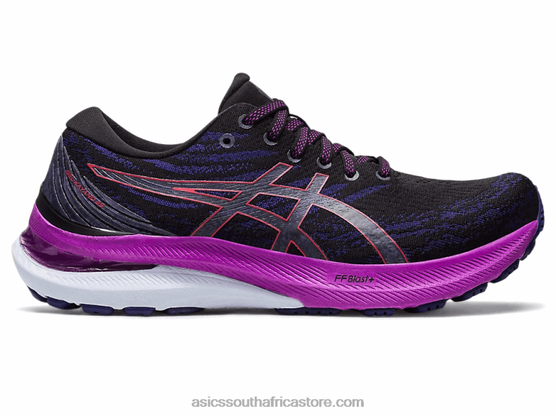 Women Asics Gel-Kayano 29 LH4X03135 Black/Red Alert