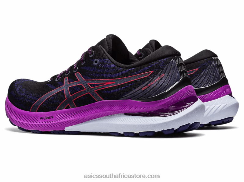 Women Asics Gel-Kayano 29 LH4X03135 Black/Red Alert