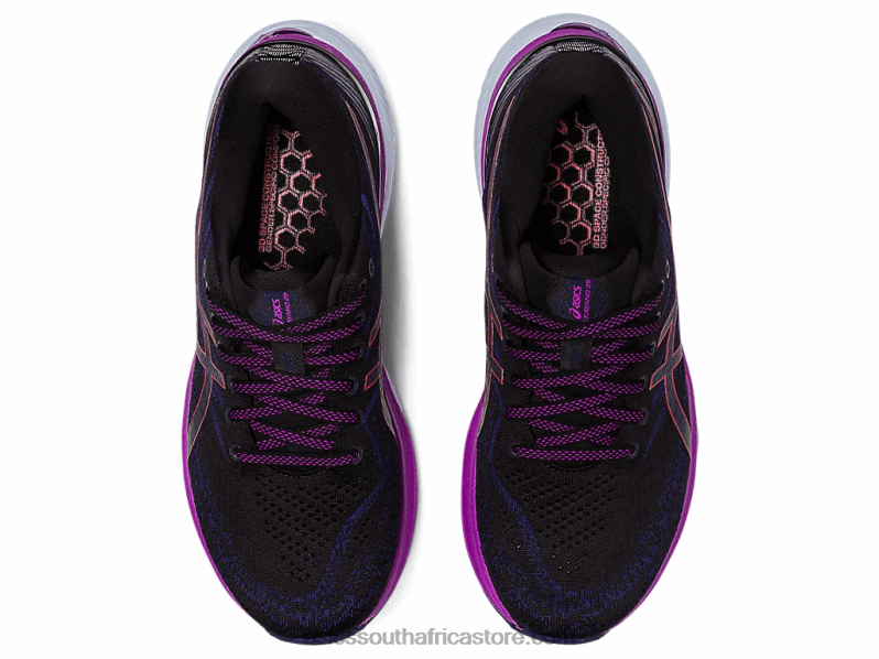 Women Asics Gel-Kayano 29 LH4X03135 Black/Red Alert