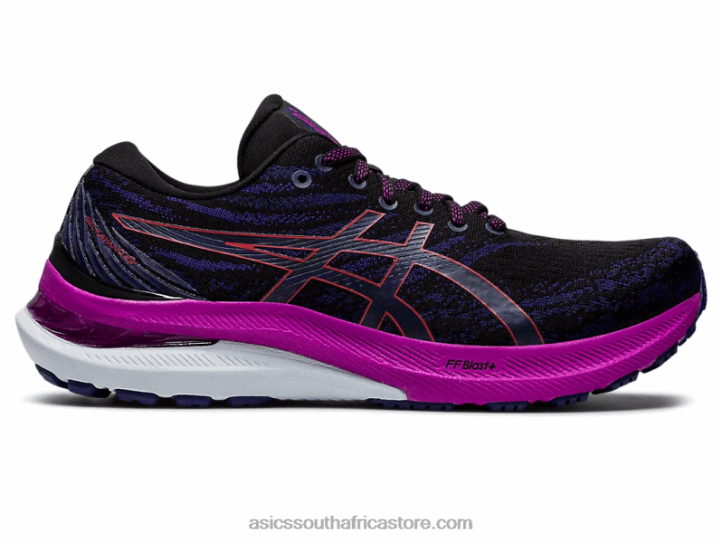 Women Asics Gel-Kayano 29 Wide LH4X03134 Black/Red Alert