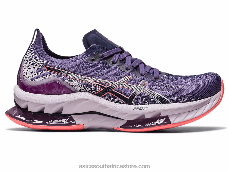 Women Asics Gel-Kinsei Blast LH4X02419 Dusty Purple/Papaya