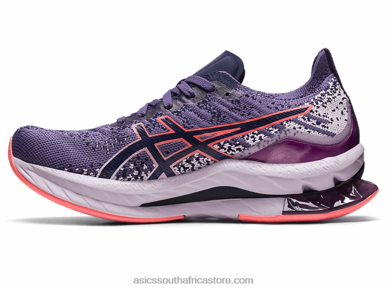 Women Asics Gel-Kinsei Blast LH4X02419 Dusty Purple/Papaya