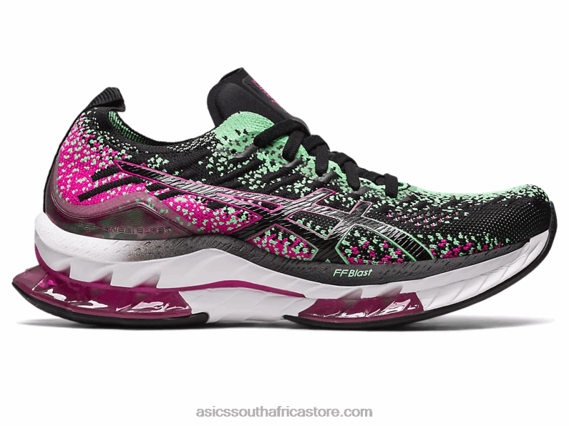 Women Asics Gel-Kinsei Blast LH4X02581 Black/Pink Rave