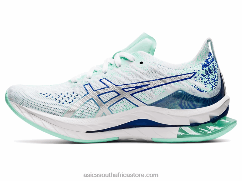 Women Asics Gel-Kinsei Blast LH4X03679 White/Pure Silver