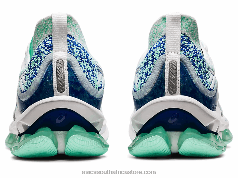 Women Asics Gel-Kinsei Blast LH4X03679 White/Pure Silver