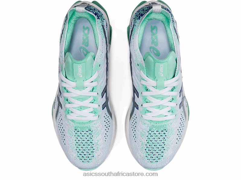 Women Asics Gel-Kinsei Blast LH4X03679 White/Pure Silver