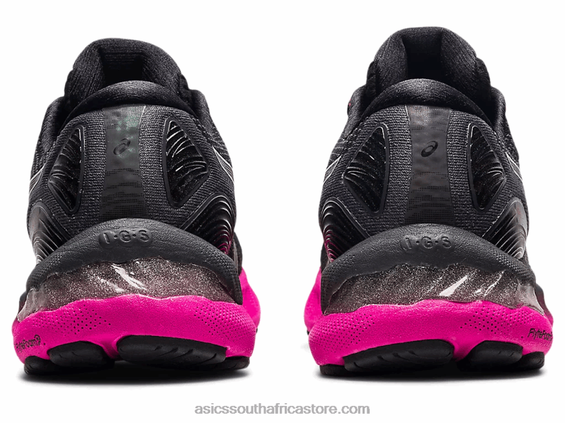 Women Asics Gel-Nimbus 23 LH4X03874 Black/Pure Silver