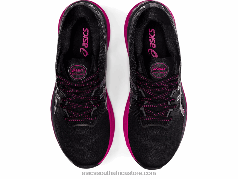 Women Asics Gel-Nimbus 23 LH4X03874 Black/Pure Silver