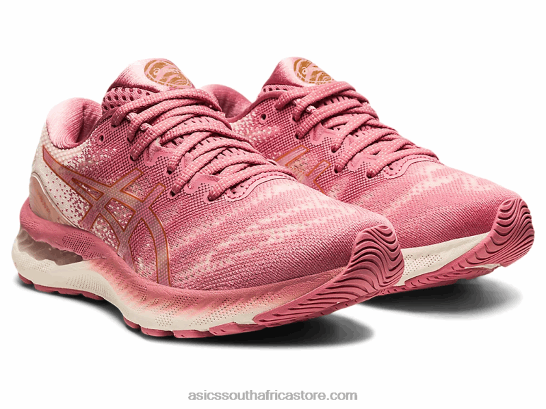 Women Asics Gel-Nimbus 23 LH4X03900 Smokey Rose/Pure Bronze