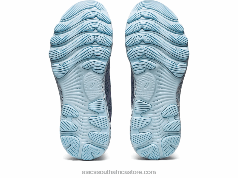 Women Asics Gel-Nimbus 24 LH4X02589 Twilight Blue/White