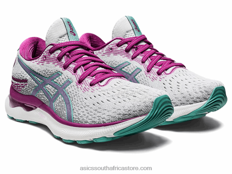 Women Asics Gel-Nimbus 24 LH4X02659 Polar Shade/Sage