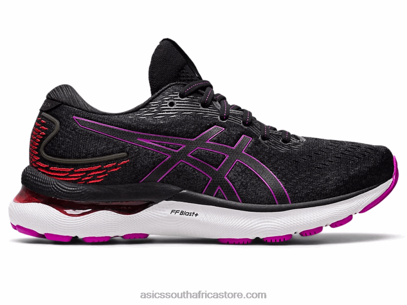 Women Asics Gel-Nimbus 24 LH4X02716 Black/Orchid