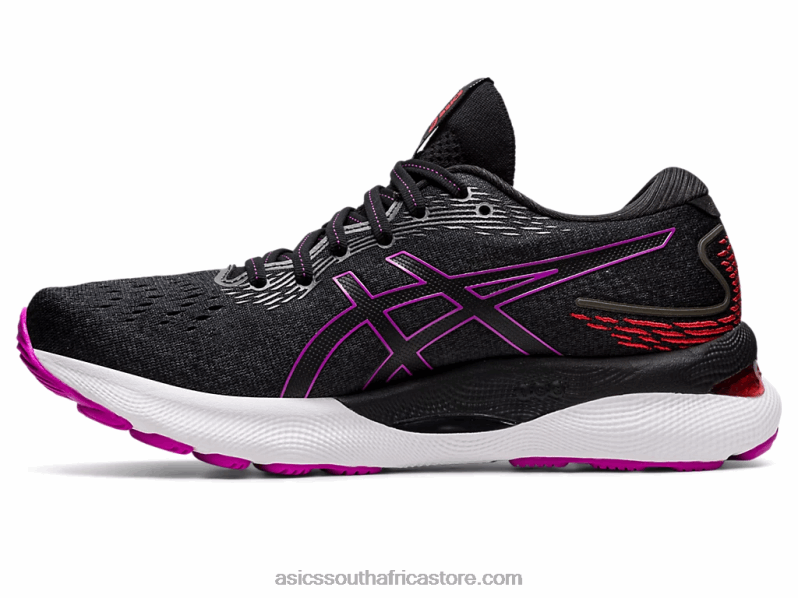 Women Asics Gel-Nimbus 24 LH4X02716 Black/Orchid