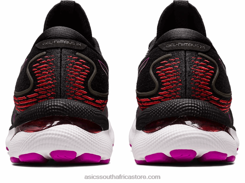 Women Asics Gel-Nimbus 24 LH4X02716 Black/Orchid