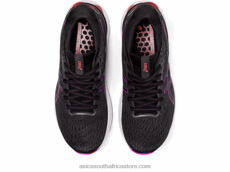 Women Asics Gel-Nimbus 24 LH4X02716 Black/Orchid
