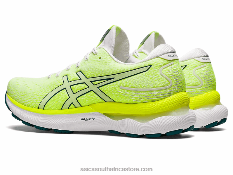 Women Asics Gel-Nimbus 24 LH4X02974 White/Velvet Pine