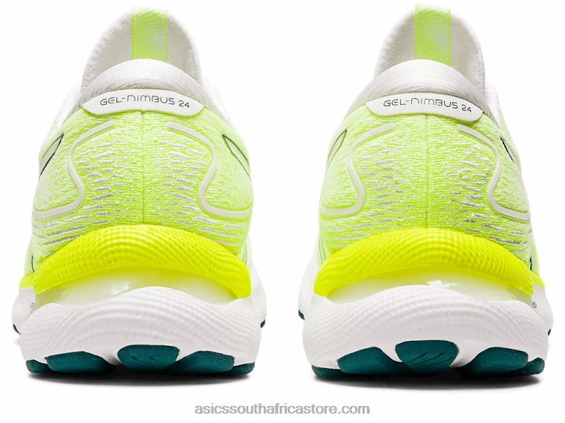 Women Asics Gel-Nimbus 24 LH4X02974 White/Velvet Pine