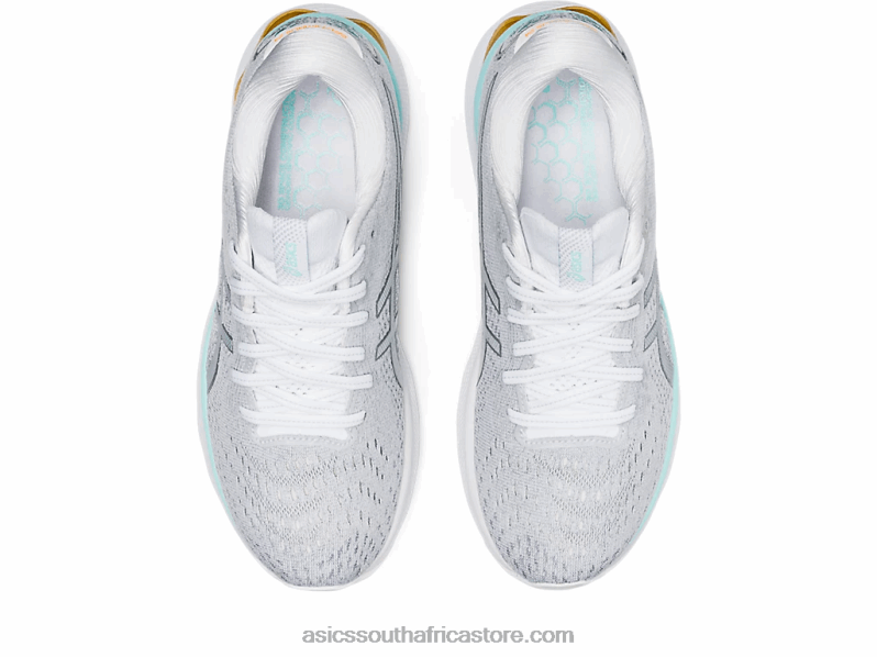 Women Asics Gel-Nimbus 24 LH4X03234 White/Pure Silver