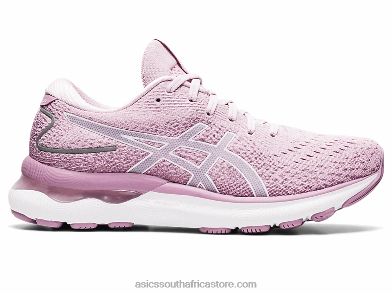 Women Asics Gel-Nimbus 24 LH4X03542 Barely Rose/White