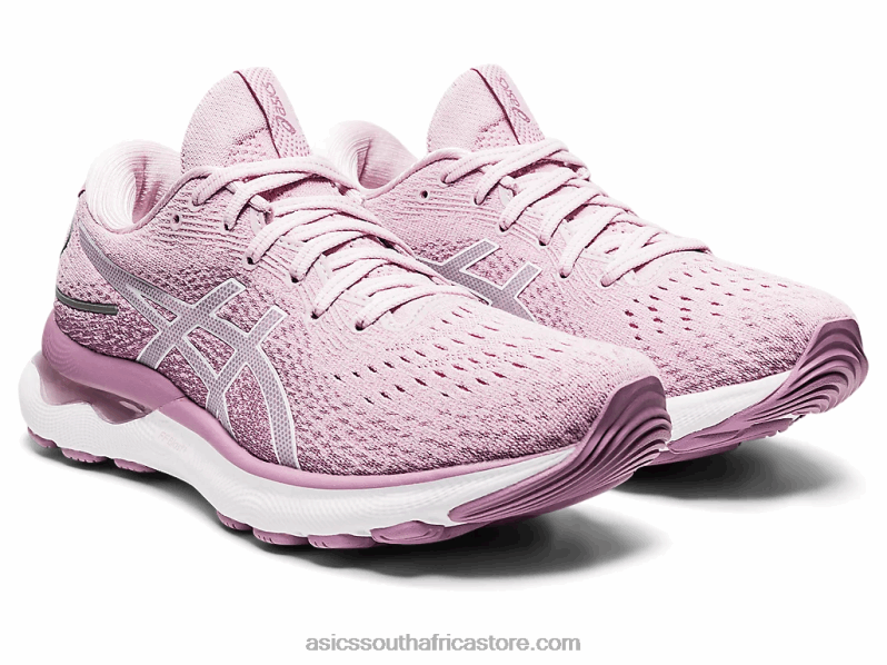 Women Asics Gel-Nimbus 24 LH4X03542 Barely Rose/White