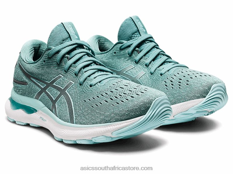 Women Asics Gel-Nimbus 24 LH4X03544 Sage/Clear Blue