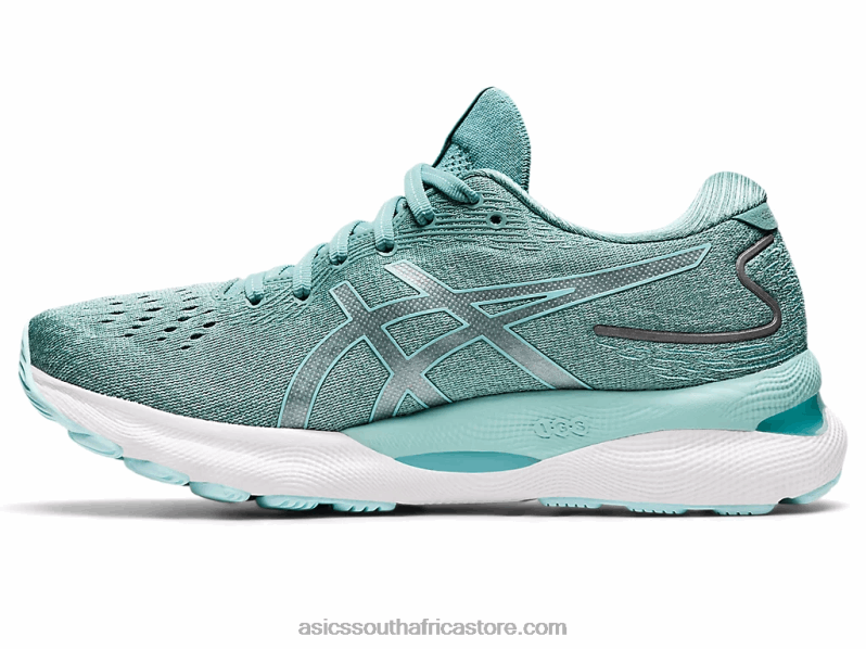 Women Asics Gel-Nimbus 24 LH4X03544 Sage/Clear Blue