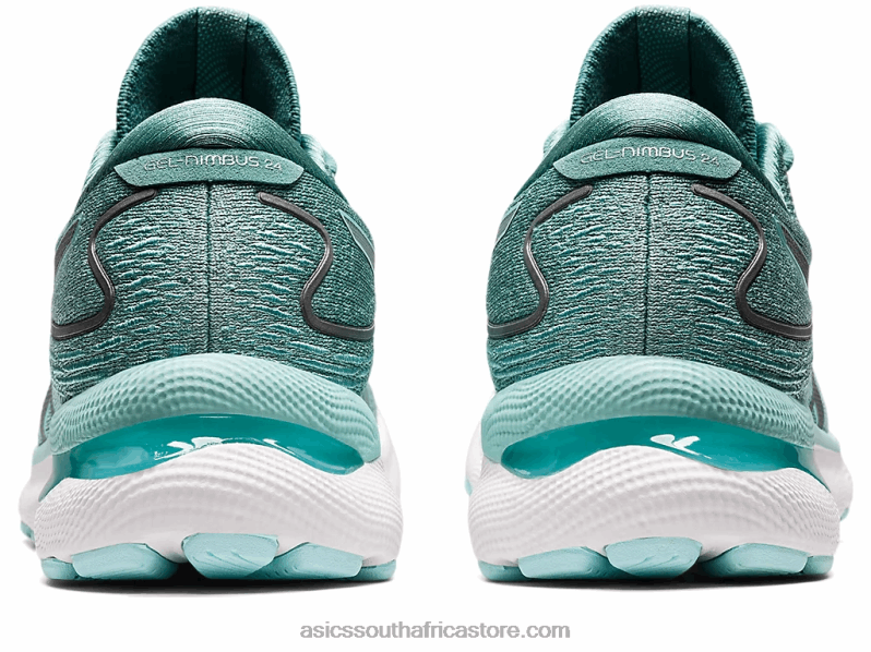 Women Asics Gel-Nimbus 24 LH4X03544 Sage/Clear Blue