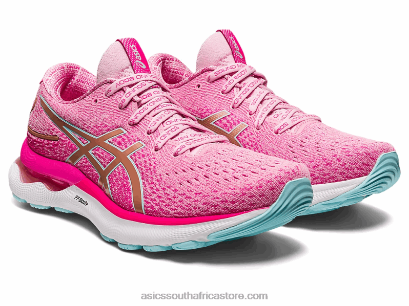 Women Asics Gel-Nimbus 24 Limited Edition LH4X02966 Cotton Candy/Rose Gold
