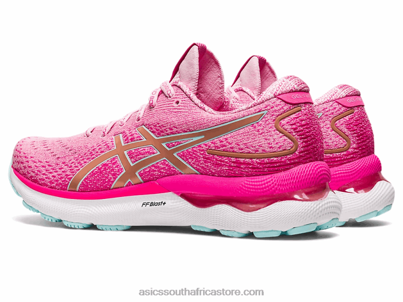 Women Asics Gel-Nimbus 24 Limited Edition LH4X02966 Cotton Candy/Rose Gold