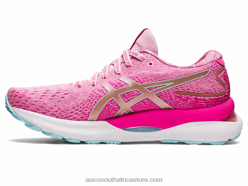 Women Asics Gel-Nimbus 24 Limited Edition LH4X02966 Cotton Candy/Rose Gold