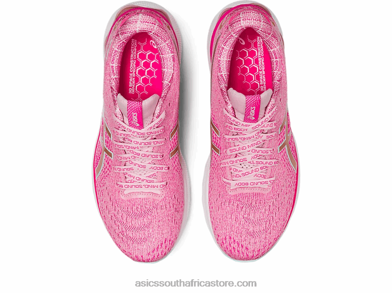 Women Asics Gel-Nimbus 24 Limited Edition LH4X02966 Cotton Candy/Rose Gold