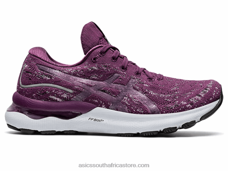 Women Asics Gel-Nimbus 24 Mk LH4X03485 Deep Plum/Rosequartz