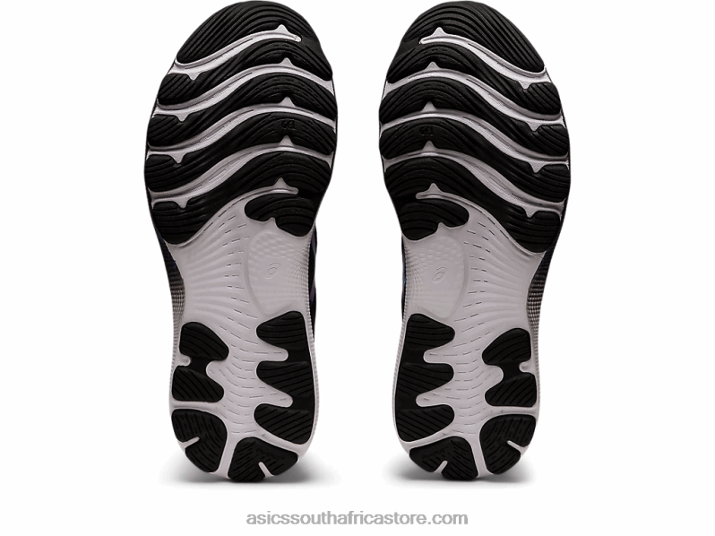 Women Asics Gel-Nimbus 24 Platinum LH4X02724 Black