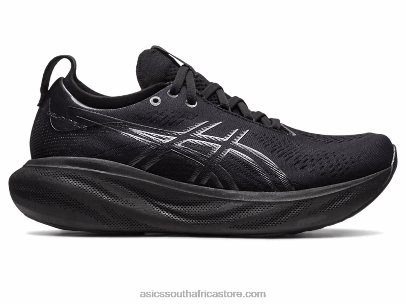 Women Asics Gel-Nimbus 25 LH4X02368 Black/Graphite Grey