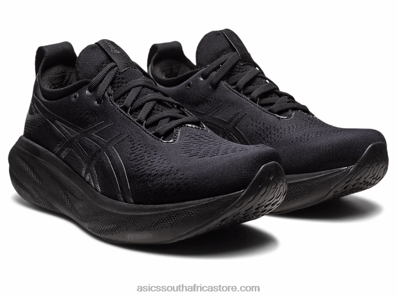 Women Asics Gel-Nimbus 25 LH4X02368 Black/Graphite Grey