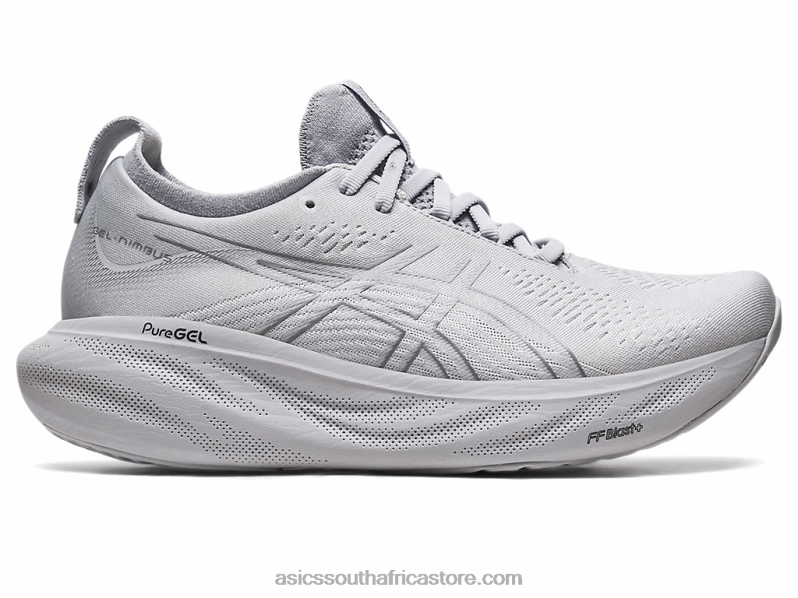 Women Asics Gel-Nimbus 25 LH4X02369 Piedmont Grey/Sheet Rock